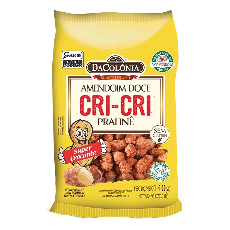 Amendoim Doce Crocante Cri-Cri Pralinê