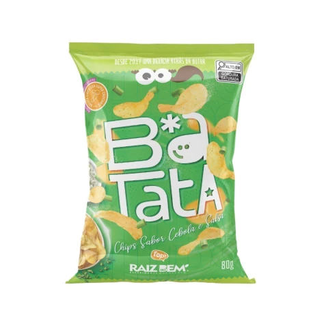 Batata Chips Cebola e Salsa