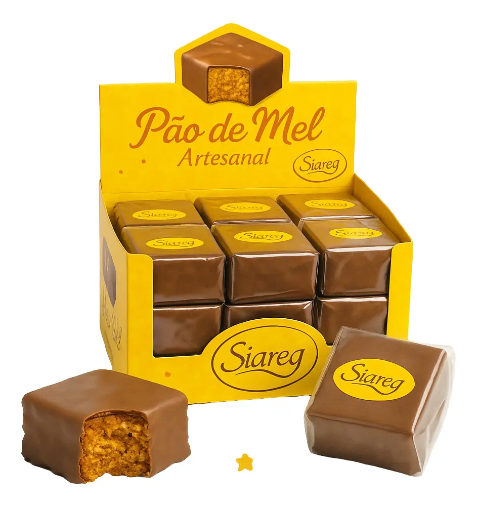 Pão de Mel Artesanal Chocolate